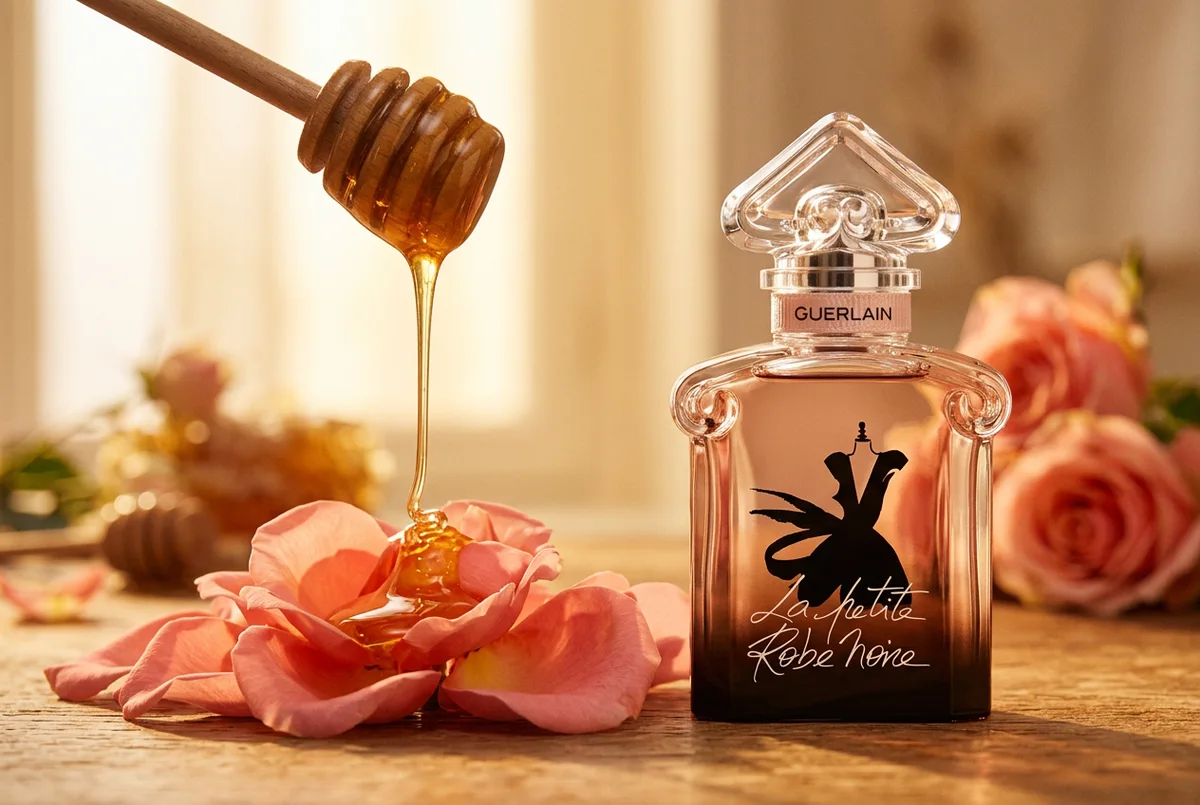Guerlain La Petite Robe Noire Honey Rose — медовые грани розы