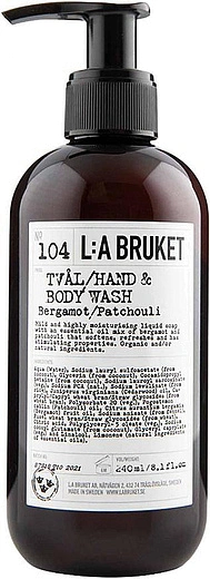 L:A Bruket — L:A Bruket 104 Bergamot/Patchouli