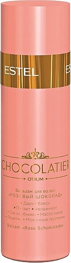 Estel — Estel Chocolatier Balsam Rosa Schokolade Balzam Dlya Volos Rozovyy Shokolad