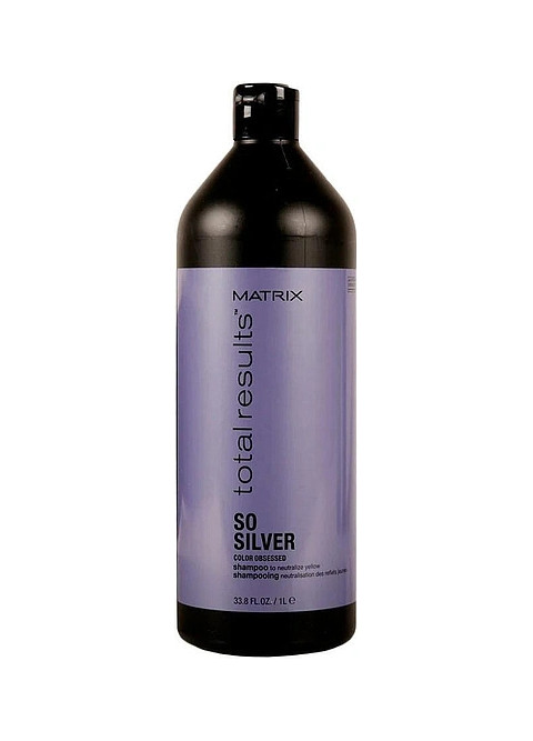 Matrix — Matrix Total Results So Silver Shampoo Shampun Dlya Neytralizatsii Zheltizny