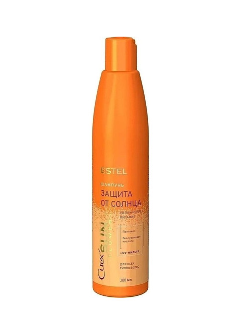 Estel — Estel Curex Sun Flower Shampoo Shampun Zashchita Ot Solntsa S Uv Filtrom