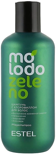 Estel — Estel Molodo Zeleno Shampoo Shampun Dlya Volos S Khlorofillom