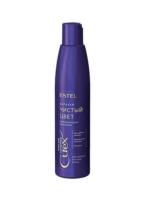 Estel — Estel Curex Color Intense Balsam Balzam Serebristyy Dlya Kholodnykh Ottenkov Blond