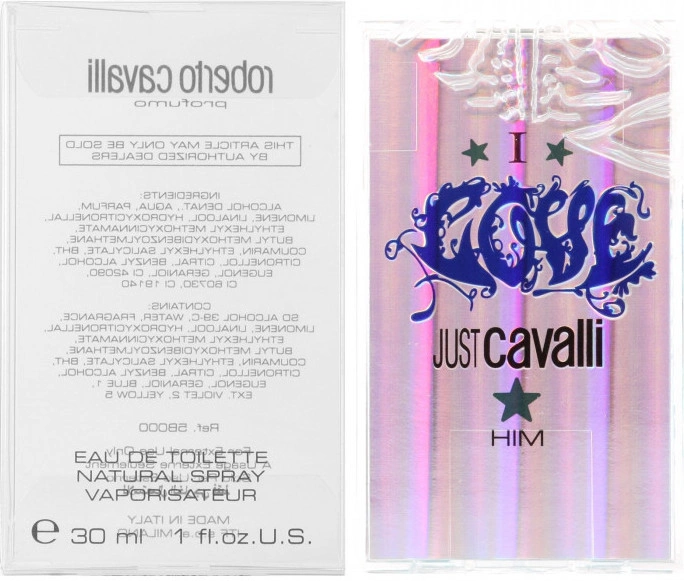 Roberto Cavalli I Love Just Cavalli Him — фото 4