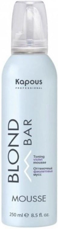Kapous Professional Blond Bar Mousse — фото 2