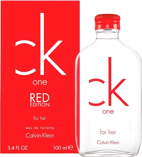Calvin Klein — Calvin Klein One Red