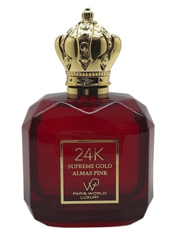 Paris World Luxury — Paris World Luxury 24K Supreme Gold Almas Pink