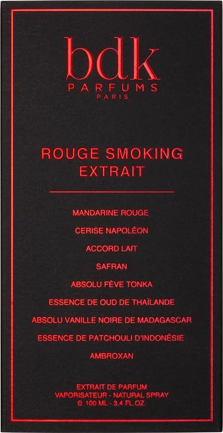 Parfums BDK Paris Rouge Smoking Extrait — фото 2