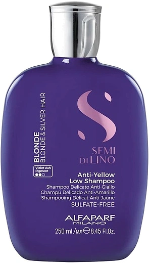 Alfaparf — Alfaparf Semi Di Lino Anti-Yellow Low Shampoo
