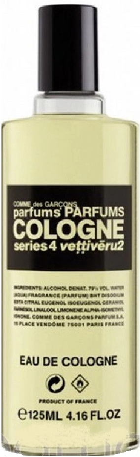 Comme des Garcons Series 4: Cologne Vettiveru 2 — фото 2