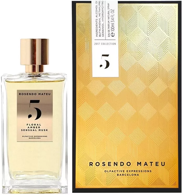 Rosendo Mateu 5 Floral, Amber, Sensual Musk — фото 3