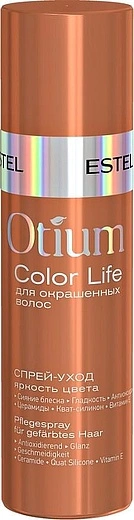 Estel — Estel Otium Color Life Spray Sprey Ukhod Dlya Okrashennykh Volos Yarkost Tsveta
