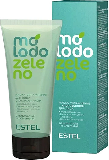 Estel — Estel Molodo Zeleno Face Mask Maska Uvlazhnenie Dlya Litsa S Khlorofillom