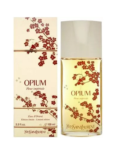 Yves Saint Laurent — Yves Saint Laurent Opium eau d orient fleur imperiale