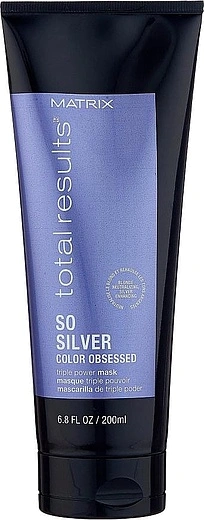 Matrix — Matrix Total Results So Silver Color Obsessed Mask Maska Dlya Volos Troynogo Deystviya