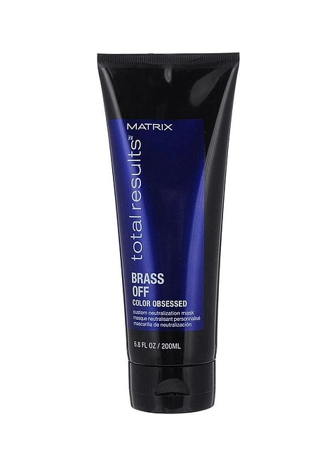 Matrix — Matrix Total Results Brass Off Color Obsessed Mask Maska Dlya Kholodnykh Ottenkov Svetlykh Volos