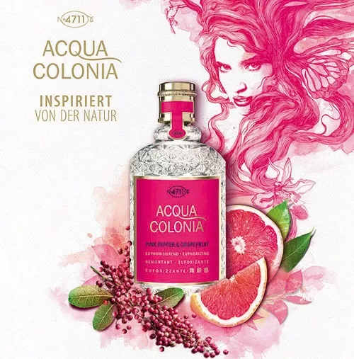 Maurer & Wirtz 4711 Acqua Colonia Pink Pepper & Grapefruit — фото 3