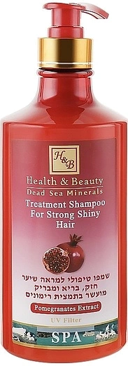 Health & Beauty — Health & Beauty Treatment Shampoo For Strong Shine Hair Pomegranate Extract