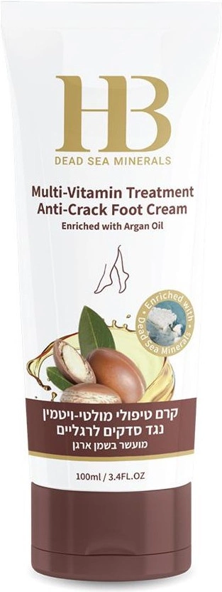 Health & Beauty Multi-Vitamin Anti-Crack Foot Cream Enriched With Argan Oil — фото 2