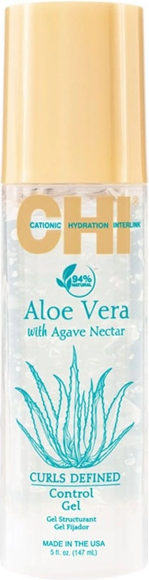 CHI Aloe Vera With Agave Nectar Curls Defined Control Gel — фото 2