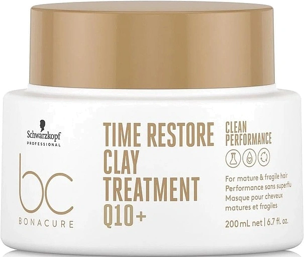 Schwarzkopf Professional — Schwarzkopf Professional Q10 Time Restore Bonacure Clean Performance Mask