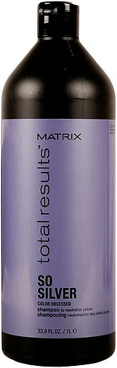 Matrix — Matrix Total Results So Silver Shampoo Shampun Dlya Neytralizatsii Zheltizny