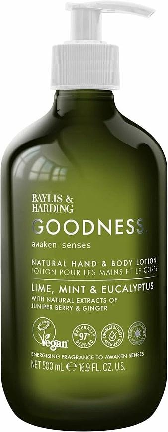 Baylis Harding — Baylis & Harding Goodness Awaken Lime, Mint & Eucalyptus Hand & Body Lotion