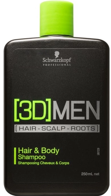 Schwarzkopf Professional 3D Men Hair and Body Shampoo — фото 2