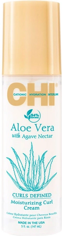 CHI Aloe Vera With Agave Nectar Curls Defined Moisturizing Curl Cream — фото 2
