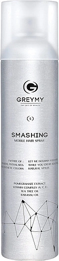 Greymy — Greymy Smashing Mobile Hair Spray