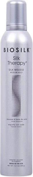 Biosilk Silk Therapy Styling Silk Mousse Medium Hold — фото 2