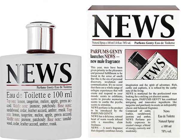 Parfums Genty — Parfums Genty News