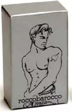 Roccobarocco — Roccobarocco Jeans Silver Men