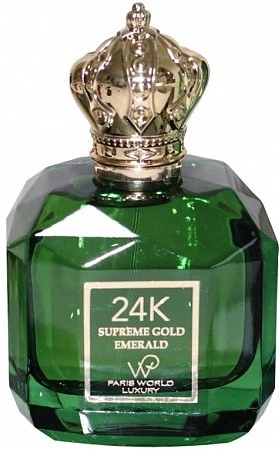 Paris World Luxury — Paris World Luxury 24K Supreme Gold Emerald