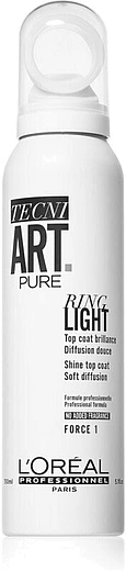 L Oreal Professionnel — L Oreal Professionnel Tecni Art Pure Ring Light Spray Sprey Slaboy Fiksatsii Dlya Pridaniya Bleska Volosam