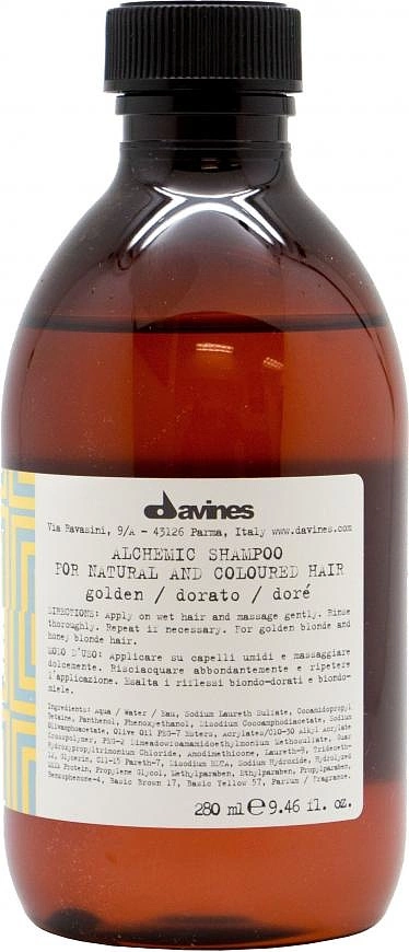 Davines Alchemic Shampoo Gold — фото 2