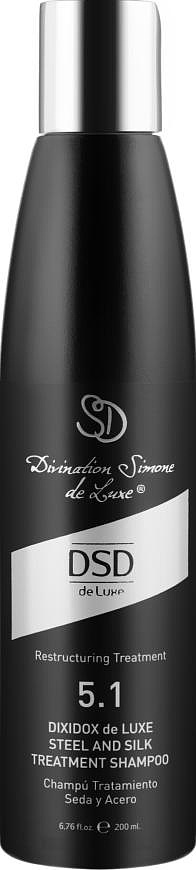 DSD de Luxe 5.1 Dixidox De Luxe Steel And Silk Treatment Shampoo — фото 2