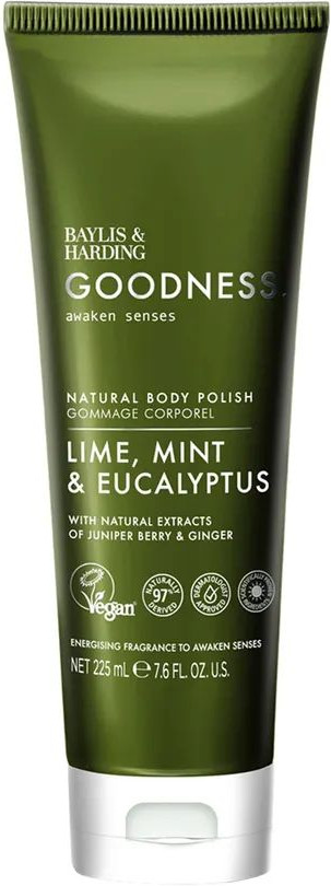 Baylis Harding — Baylis & Harding Goodness Awaken Lime, Mint & Eucalyptus Body Polish
