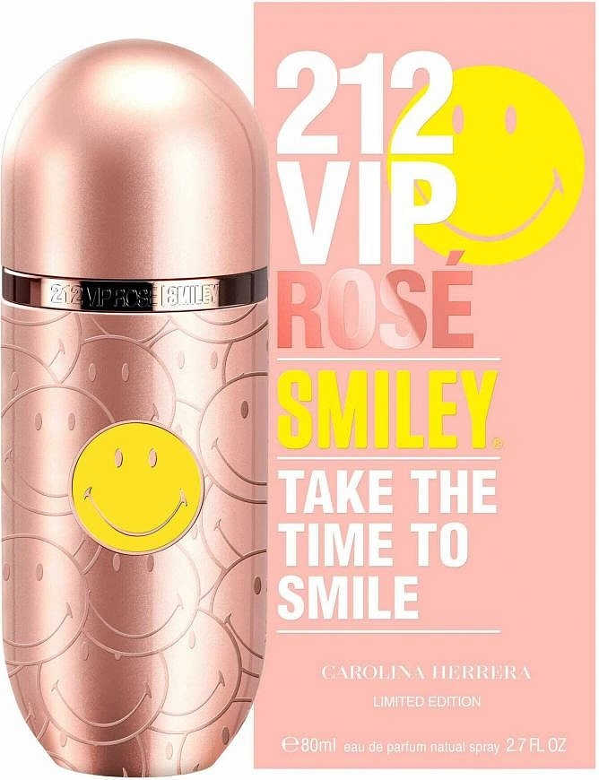 Carolina Herrera 212 VIP Rose Smiley — фото 3