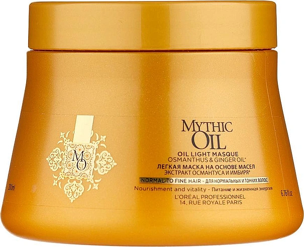 L Oreal Professionnel — L Oreal Professionnel Mythic Oil Light Masque Maska Dlya Normalnykh I Tonkikh Volos