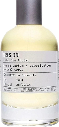 Le Labo — Le Labo Iris 39
