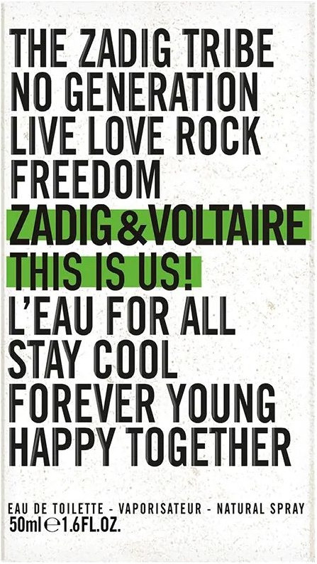 Zadig & Voltaire This Is Us! L'eau For All — фото 3