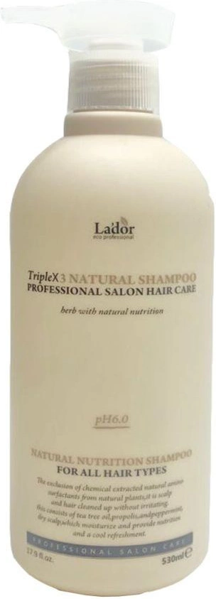 La'dor Triplex Natural Shampoo — фото 3
