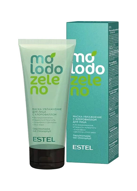 Estel — Estel Molodo Zeleno Face Mask Maska Uvlazhnenie Dlya Litsa S Khlorofillom