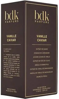 Parfums BDK Paris Vanille Caviar — фото 2