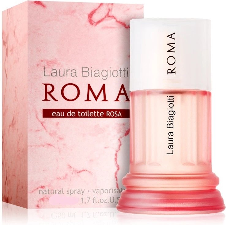 Laura Biagiotti Roma Eau De Toilette Rosa — фото 3