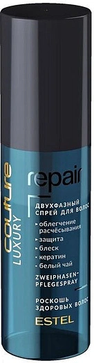 Estel — Estel Luxury Repaire Spray Dvukhfaznyy Sprey Dlya Volos