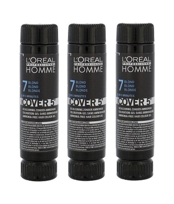 L Oreal Professionnel — L Oreal Professionnel Homme Cover 5 7 Gel Dlya Tonirovaniya Sediny Blondin