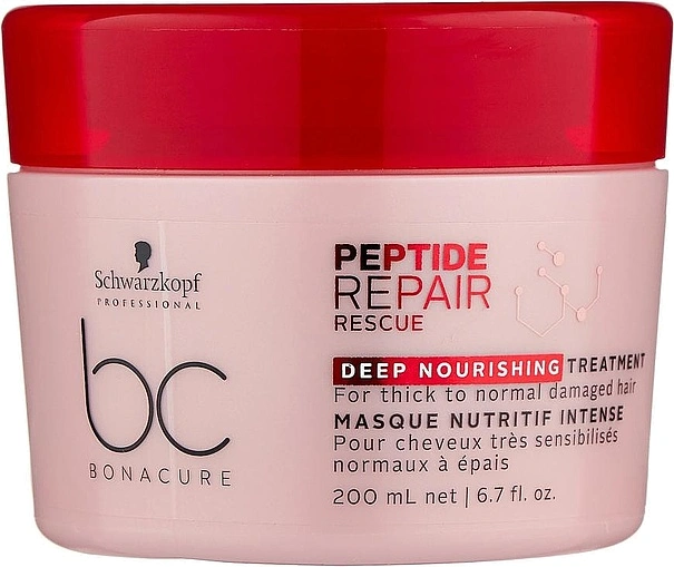 Schwarzkopf Professional — Schwarzkopf Professional BC Peptide Repair Rescue Deep Nourishing Mask