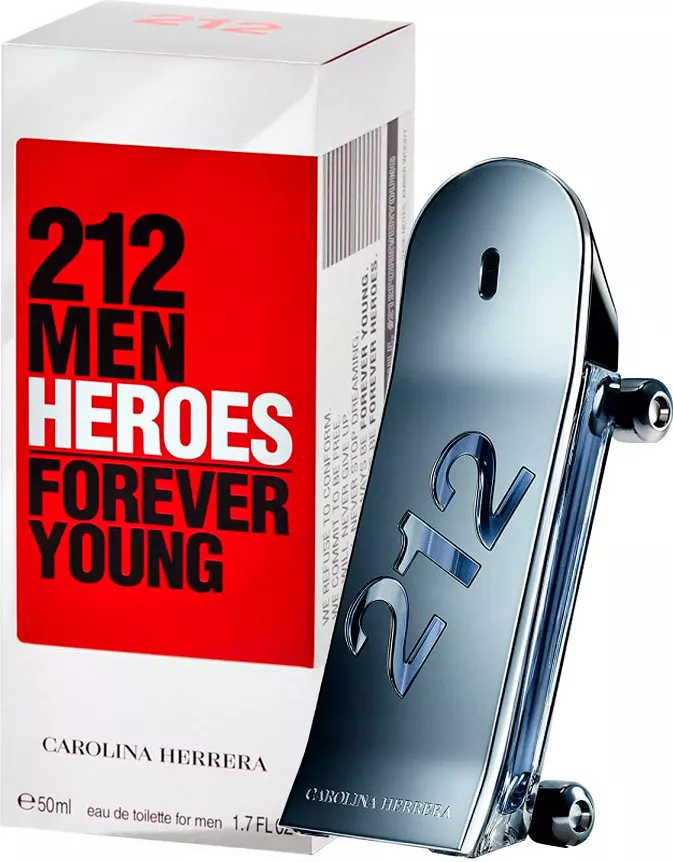 Carolina Herrera 212 Men Heroes Forever Young — фото 4